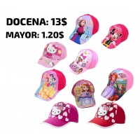 X-81 GORRAS PARA NIÑAS ANIMADAS 