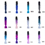 A14-016 100g 48inch KANEKALON EXTENCIONES PARA HACER TRENZAS CALIFORNIANAS