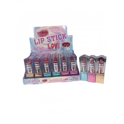 6MA-8013 LABIAL EN BARRA LOVE ANNASIA X 24PCS 