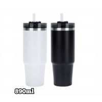 A6-047 TERMO DE VIAJE CON TAPA Y PITILLO VACUUM 890ML