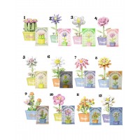TR-016 LEGOS DE FLORES POTTED PLANT SERIES #D
