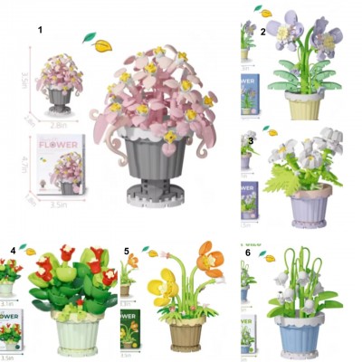 A12-075 LEGOS DE FLORES FLOWER 10*6CM #B