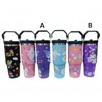 P14-071 TERMO DE ACERO INOXIDABLE PORTATIL DE SANRIO 890ML 