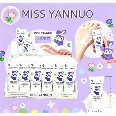7CU-810  CREMA PARA MANOS CON DISEÑO DE CONEJITO X24 PCS