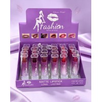 8MA-7002 LABIAL MATTE FASHION X24 PCS 8MA-7002 LABIAL MATTE FASHION X24 PCS