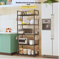 TR-005 ESTANTE PARA COCINA 5 NIVELES 147X50.5 CM 