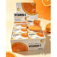 8CU-96098 JABON BLANQUEADOR DE VITAMINA C KALIYA BEAUTY X18 PCS 8CU-96098 JABON BLANQUEADOR DE VITAMINA C KALIYA BEAUTY X18 PCS