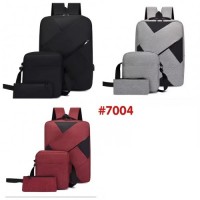 2BB-7004 SET DE BOLSO DE CABALLERO DE 3 PIEZAS #B 2BB-7004 SET DE BOLSO DE CABALLERO DE 3 PIEZAS #B