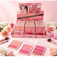 7MA-2018 RUBOR EN CREMA Y POLVO 3 TONOS ROMANTIC FLOWER X24 PCS 7MA-2018 RUBOR EN CREMA Y POLVO 3 TONOS ROMANTIC FLOWER X24 PCS