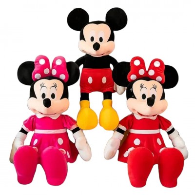A5-157 PELUCHE DE MINNIE Y MICKEY CLASICO 30CM 