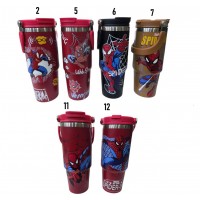 4TB-4057 TERMO DE ACERO INOXIDABLE DE SUPERHEROE 900ML