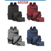 2BB-6025 SET DE BOLSO DE CABALLERO DE 3 PIEZAS #F
