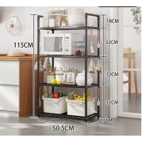 9TR-06 ORGANIZADOR DE COCINA NEGRO DE 4 NIVELES 9TR-06 ORGANIZADOR DE COCINA NEGRO DE 4 NIVELES