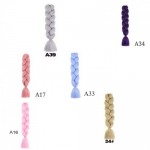 A14-015 165g 82 inch KANEKALON EXTENCIONES PARA HACER TRENZAS UNICOLOR 