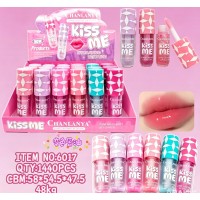 7MA-6017 LIP GLOSS KISS ME X24 PCS 7MA-6017 LIP GLOSS KISS ME X24 PCS