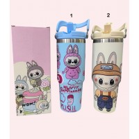 4TB-4048 TERMO DE ACERO INOXIDABLE LABUBU 900ML