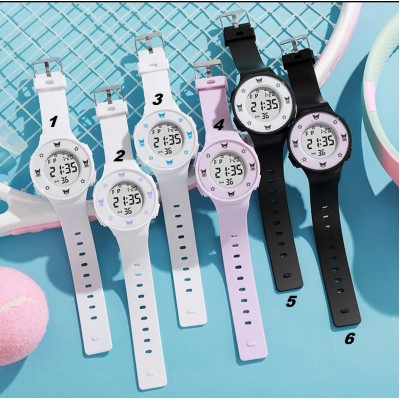 3EL-3083 RELOJ DIGITAL DE KUROMI CON LUZ 