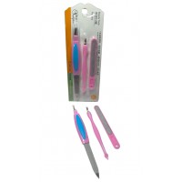 2CU-8970 SET DE HERRAMIENTAS PARA MANICURA X 3 PCS 