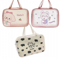 P14-024 CARTERA PLASTICA TRASPARENTE DE SANRIO 