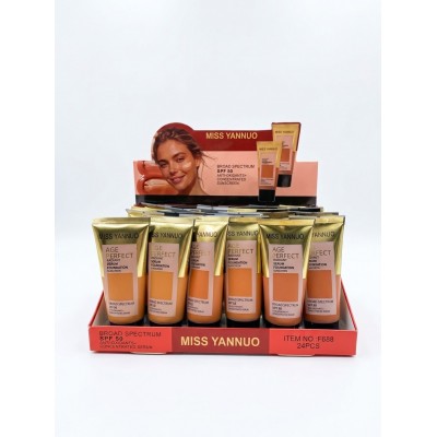 9MA-688 BASE CON PROTECTOR SOLAR MISS YANNUO TONOS OSCUROS X24 PCS