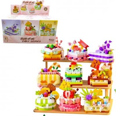 6TR-6412 LEGO BAKING CAKE SERIE X 9 MODELOS 