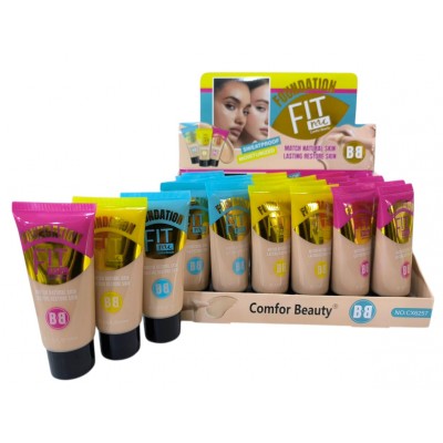4MA-6257 BASE COMFOR BEAUTY FOUNDATION X 24PCS