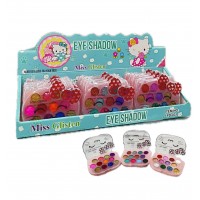 3MA-031 PALETA DE SOMBRA HELLO KITTY DE COLOR MISS GLITEN X 12 PCS 