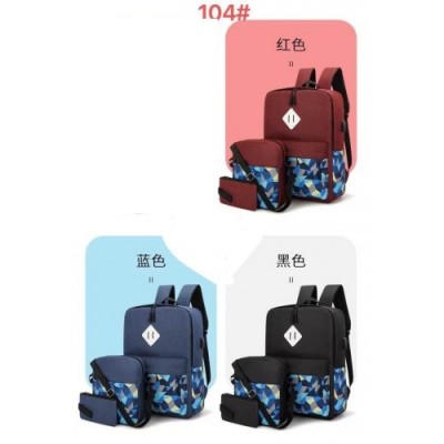 2BB-104 SET DE BOLSO DE CABALLERO DE 3 PIEZAS #I