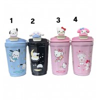 P14-067 TERMO DE ACERO INOXIDABLE KAWAII 480ML 