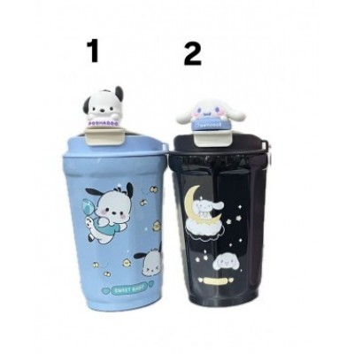 P14-067 TERMO DE ACERO INOXIDABLE KAWAII 480ML 