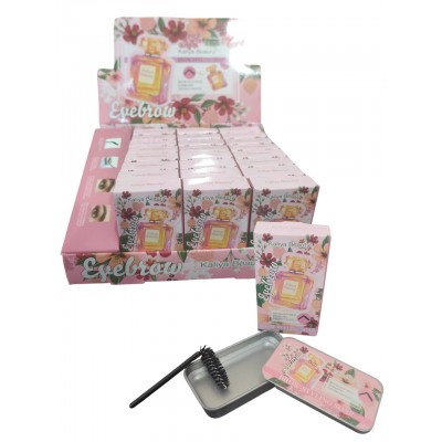 6MA-96041 LAMINADOR PARA CEJAS KALIYA BEAUTY X 24PCS 