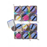 2MA-0004 BORLAS DE MAQUILLAJE GRANDE  X 2 PCS