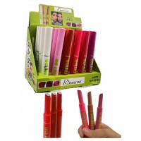 3MA-1760 BALSAMO LABIAL CON COLOR ESCARCHADO X 24 PCS 