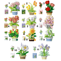 A12-075 LEGOS DE FLORES FLOWER 10*6CM #B