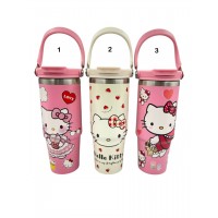 4TB-4059 TERMO DE ACERO INOXIDABLE DE HELLO KITTY 900ML