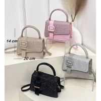 4BB-4060 BANDOLERO PARA DAMA BROCHE BRILLANTE13CMX20CM