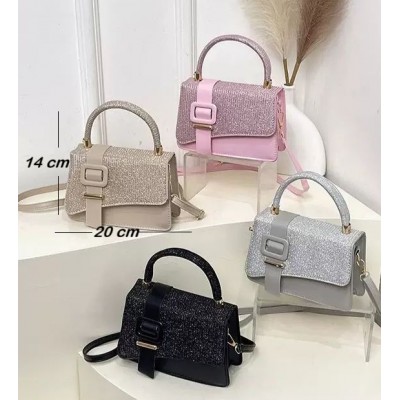 4BB-4060 BANDOLERO PARA DAMA BROCHE BRILLANTE13CMX20CM