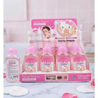 6CU-96118 REMOVEDOR DE MAQUILLAJE HELLO KITTY X 12 PCS 