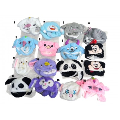 A5-130 GORRITOS DE OREJAS MOVILES CON LUZ 