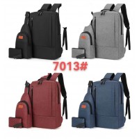 2BB-7013 SET DE BOLSO DE CABALLERO DE 3 PIEZAS #A