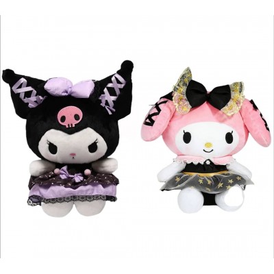 A5-142 PELUCHE DE KUROMI Y MELODY 17CM #D