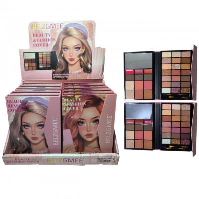2MA-9033 MINI PALETA DE SOMBRAS PARA DAMA CAJA X 12 PCS #C