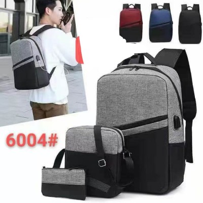 2BB-6004 SET DE BOLSO DE CABALLERO DE 3 PIEZAS #H