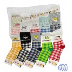 4TR-4017 MEDIAS LARGAS DE ALGODON SANRIO X 10 PARES 