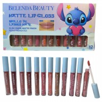 2MA-BB-10126 LIP COLOR MATTE STITCH BELENDA BEAUTY X 12 PCS 