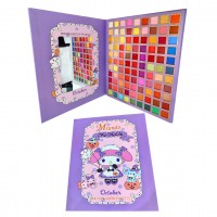 1MA-8040198 PALETA DE SOMBRAS MUNDO MY MELODY 99 TONOS 30*25CM 