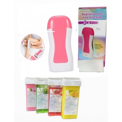 3EL-036 MAQUINA DEPILADORA CON CERA INCLUIDA