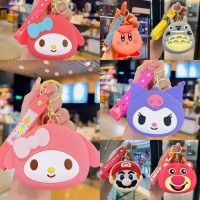 P14-012 LLAVERO DE BOLSITO KAWAII DE SILICON PARA AUDIFONOS 