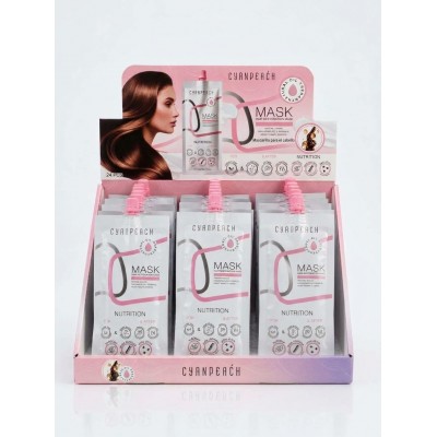 9CU-622 MASCARILLA RESTAURADORA PARA EL CABELLO X24 PCS