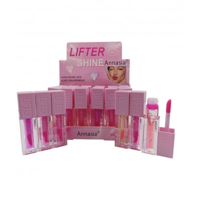 6MA-6001-1 LIP GLOSS APLICADOR GRUESO ANNASIA X 24PCS 